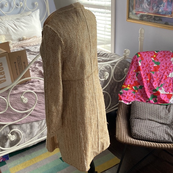 Womens Jacket made in France, rare brand: Gilles Dufour, lining has design - Picture 6 of 8